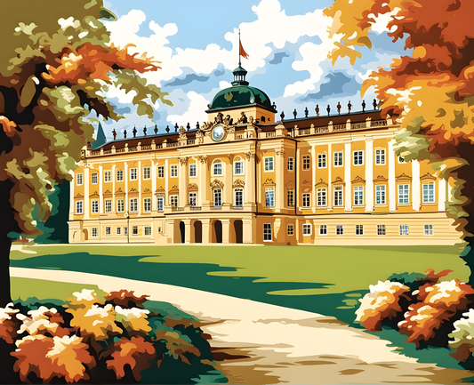Castles OD - Ludwigsburg Palace, Germany (98) - Van-Go Paint-By-Number Kit