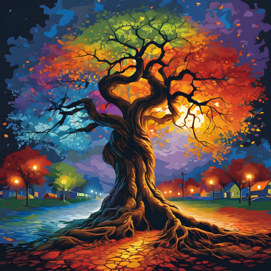 Magical Tree Roots PD (2) - Van-Go Paint-By-Number Kit