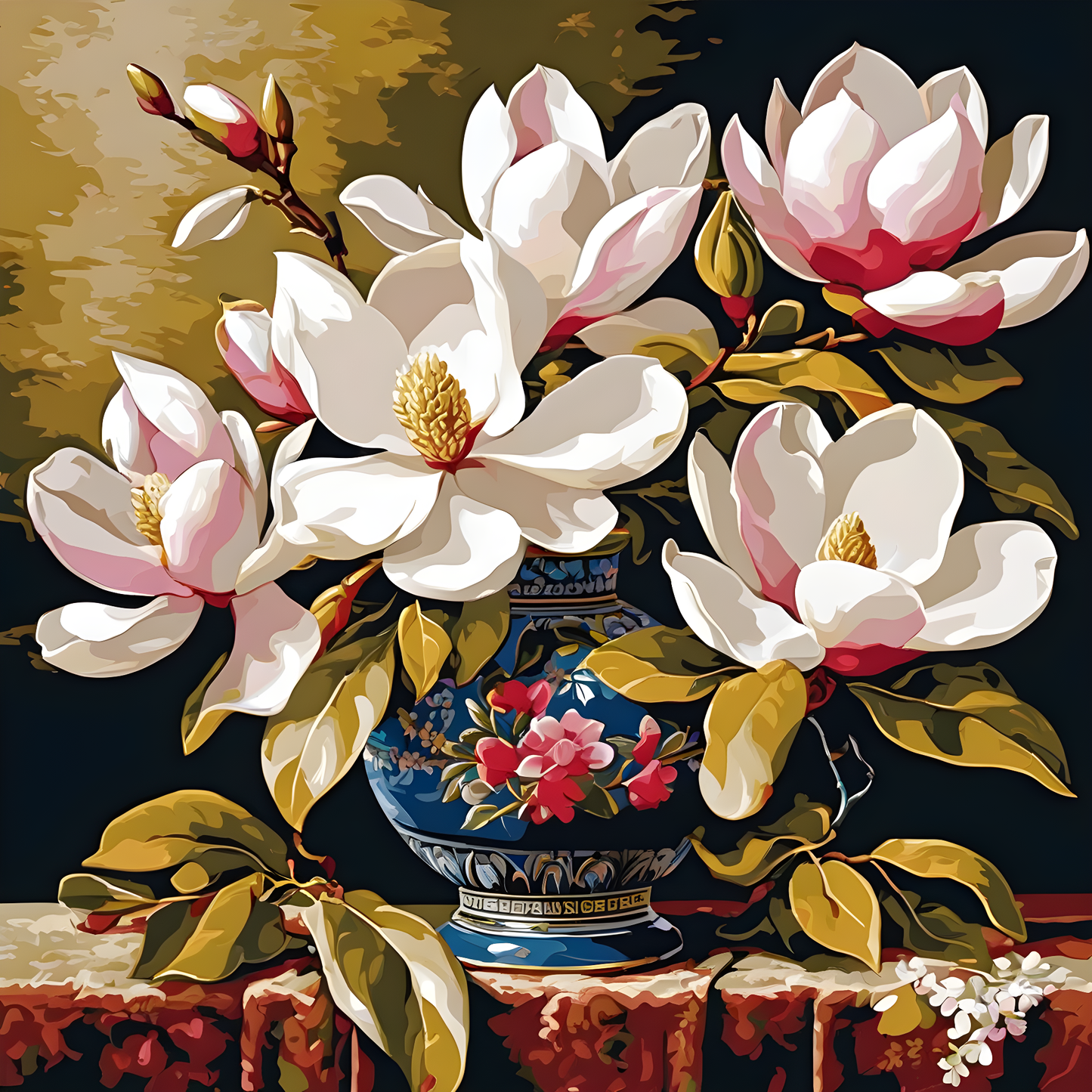 Magnolia PD (3) - Van-Go Paint-By-Number Kit