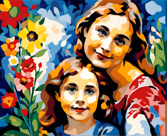 My Big Sister (2) - Van-Go Paint-By-Number Kit