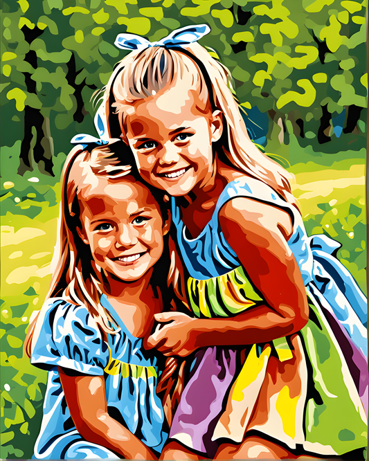 My Big Sister (1) - Van-Go Paint-By-Number Kit