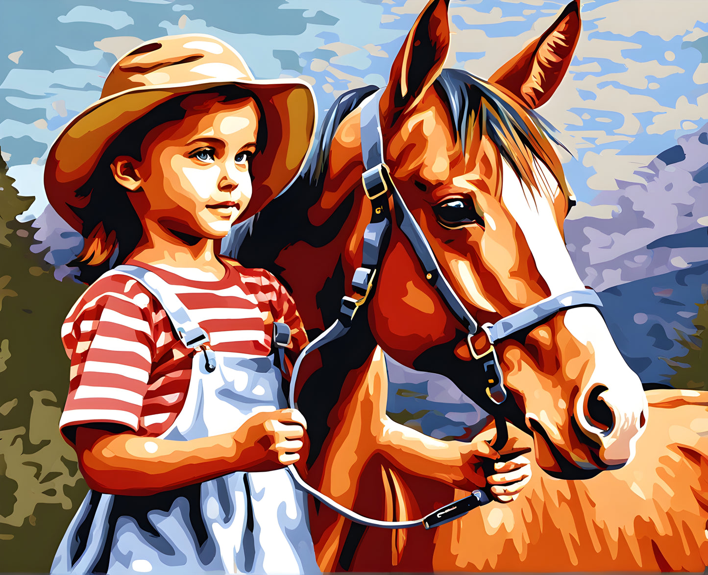 My Little Foal (1) - Van-Go Paint-By-Number Kit