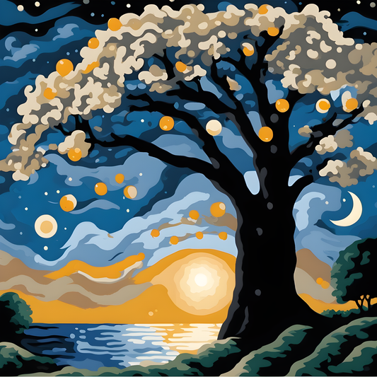 Melody of the Night (3) - Van-Go Paint-By-Number Kit