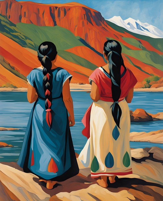 Māori people (4) - Van-Go Paint-By-Number Kit