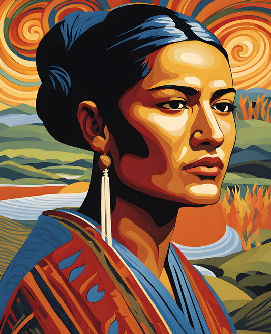 Māori people (6) - Van-Go Paint-By-Number Kit