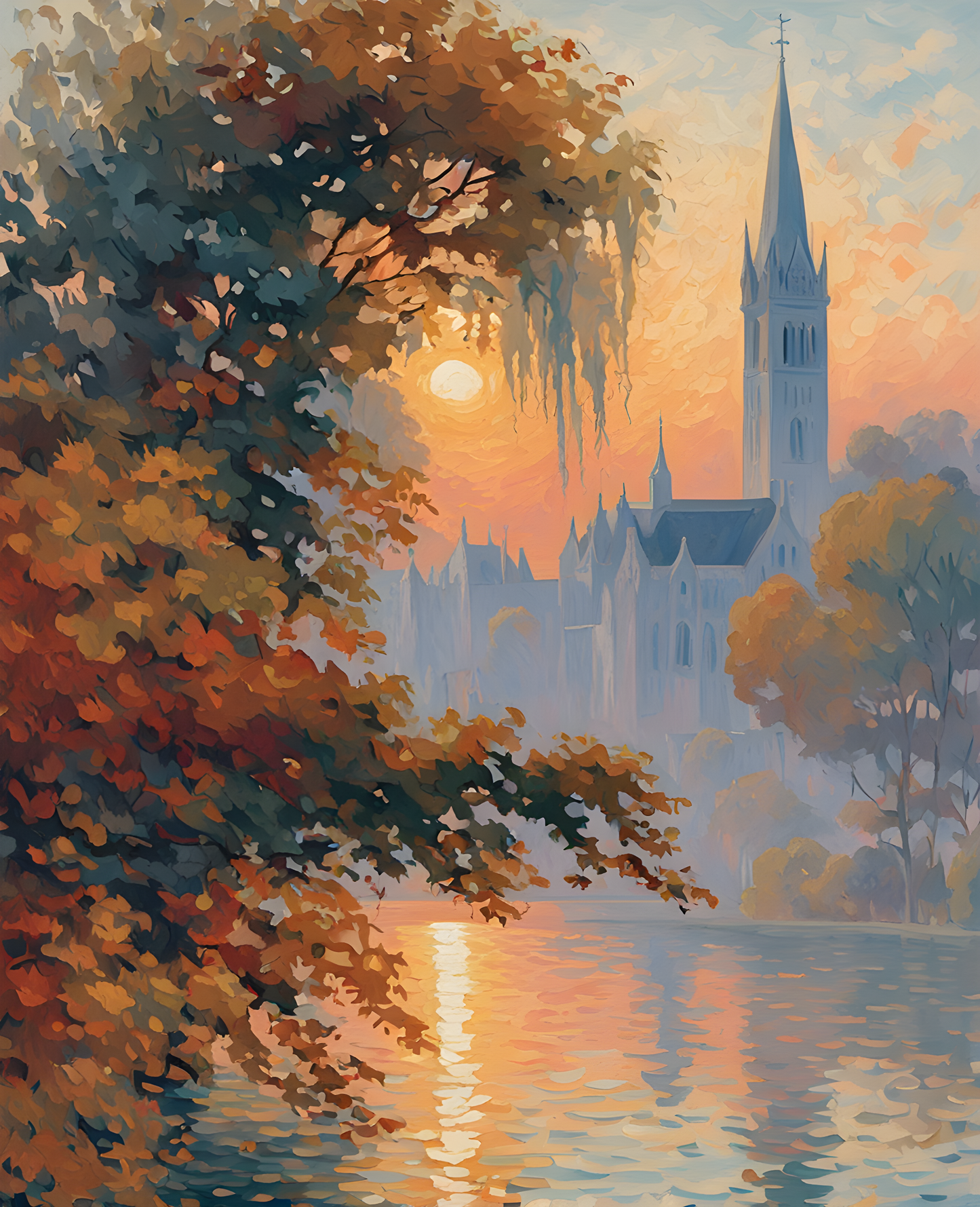 Morning Choir (1) - Van-Go Paint-By-Number Kit