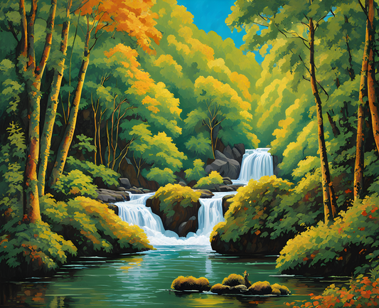 Australia Collection PD (97) - Mossman Gorge, QLD - Van-Go Paint-By-Number