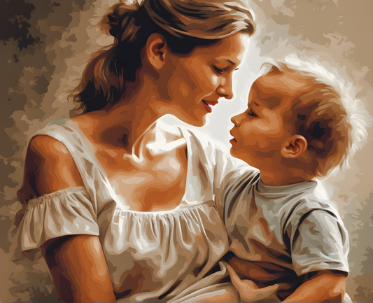 Before the Shot - Van-Go Paint-By-Number Kit