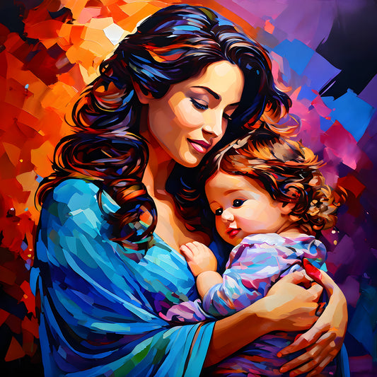 Motherhood (1) - Van-Go Paint-By-Number Kit