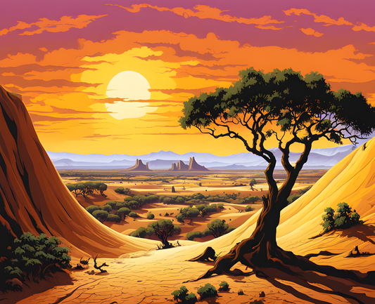 Australia Collection PD (64) - Nambung National Park, WA - Van-Go Paint-By-Number