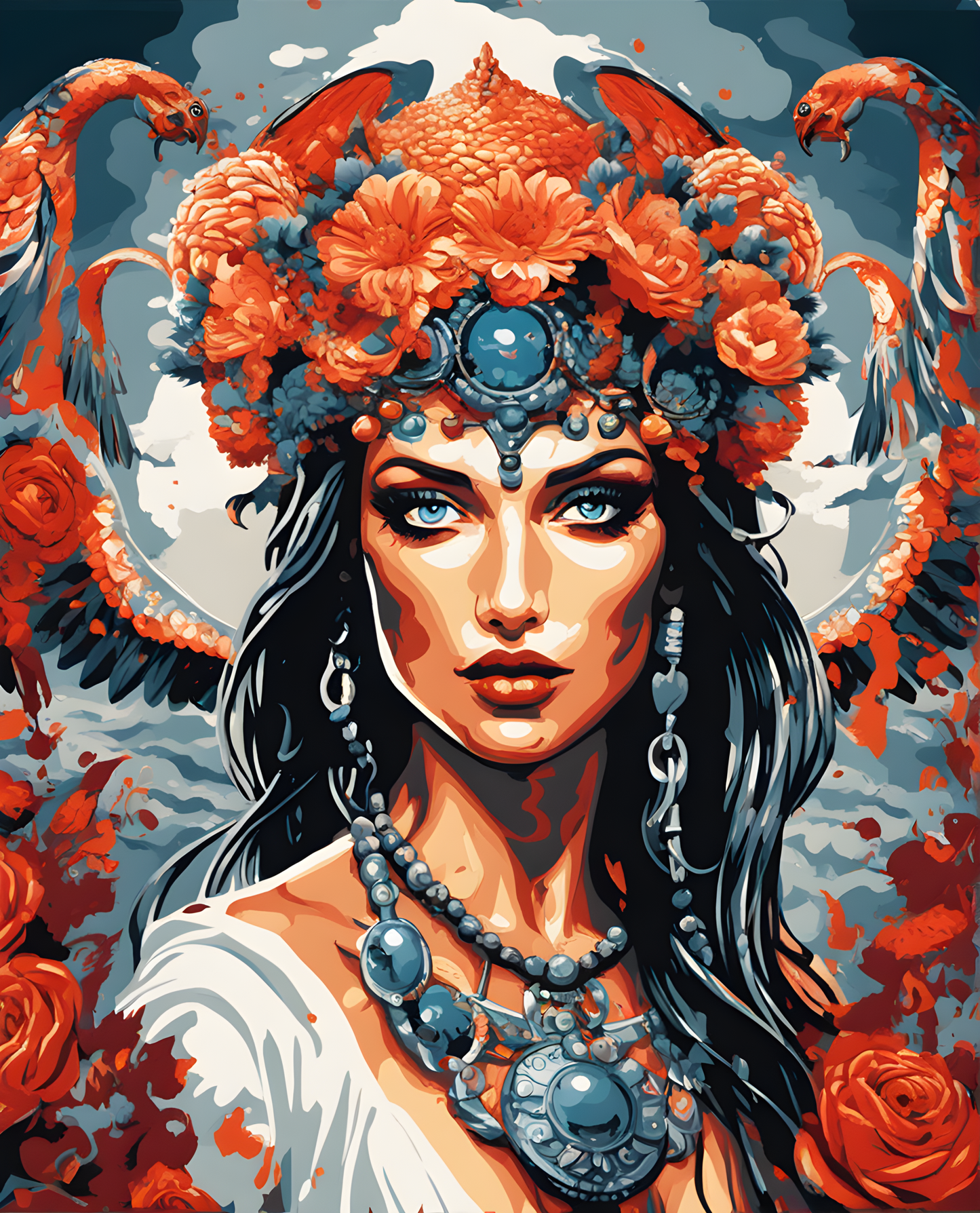 Nemesis goddess of revenge (4) - Van-Go Paint-By-Number Kit