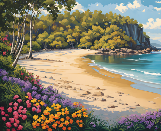 Australia Collection PD (59) - Noosa Heads, QLD - Van-Go Paint-By-Number