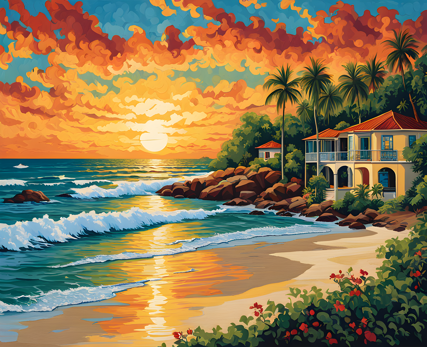 Australia Collection PD (58) - Noosa Heads, QLD - Van-Go Paint-By-Number
