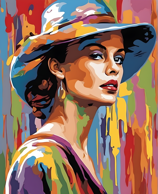 Not dealing with a hat (4) - Van-Go Paint-By-Number Kit