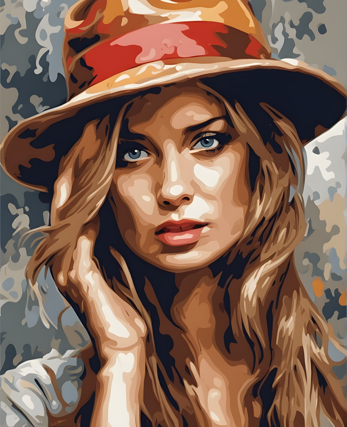 Not dealing with a hat (3) - Van-Go Paint-By-Number Kit