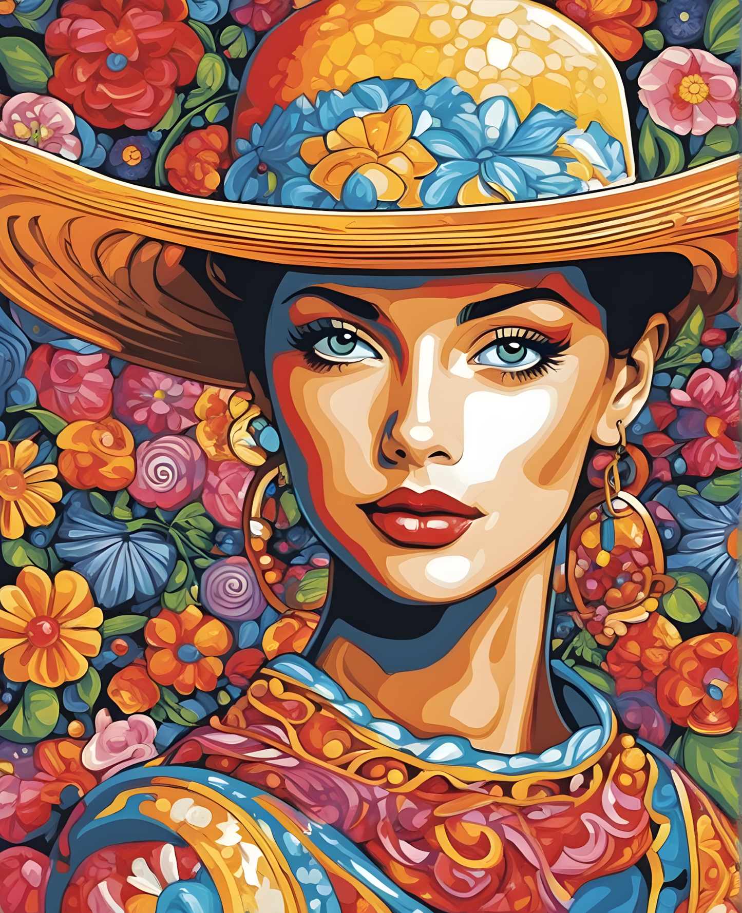 Not dealing with a hat (2) - Van-Go Paint-By-Number Kit