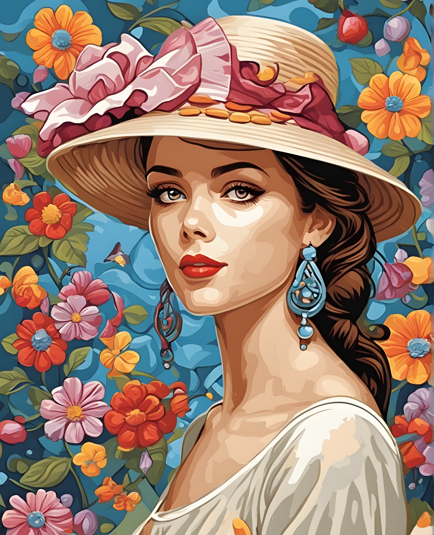 Not dealing with a hat (1) - Van-Go Paint-By-Number Kit