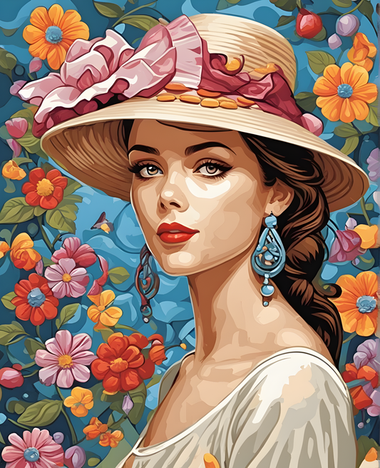 Not dealing with a hat (1) - Van-Go Paint-By-Number Kit