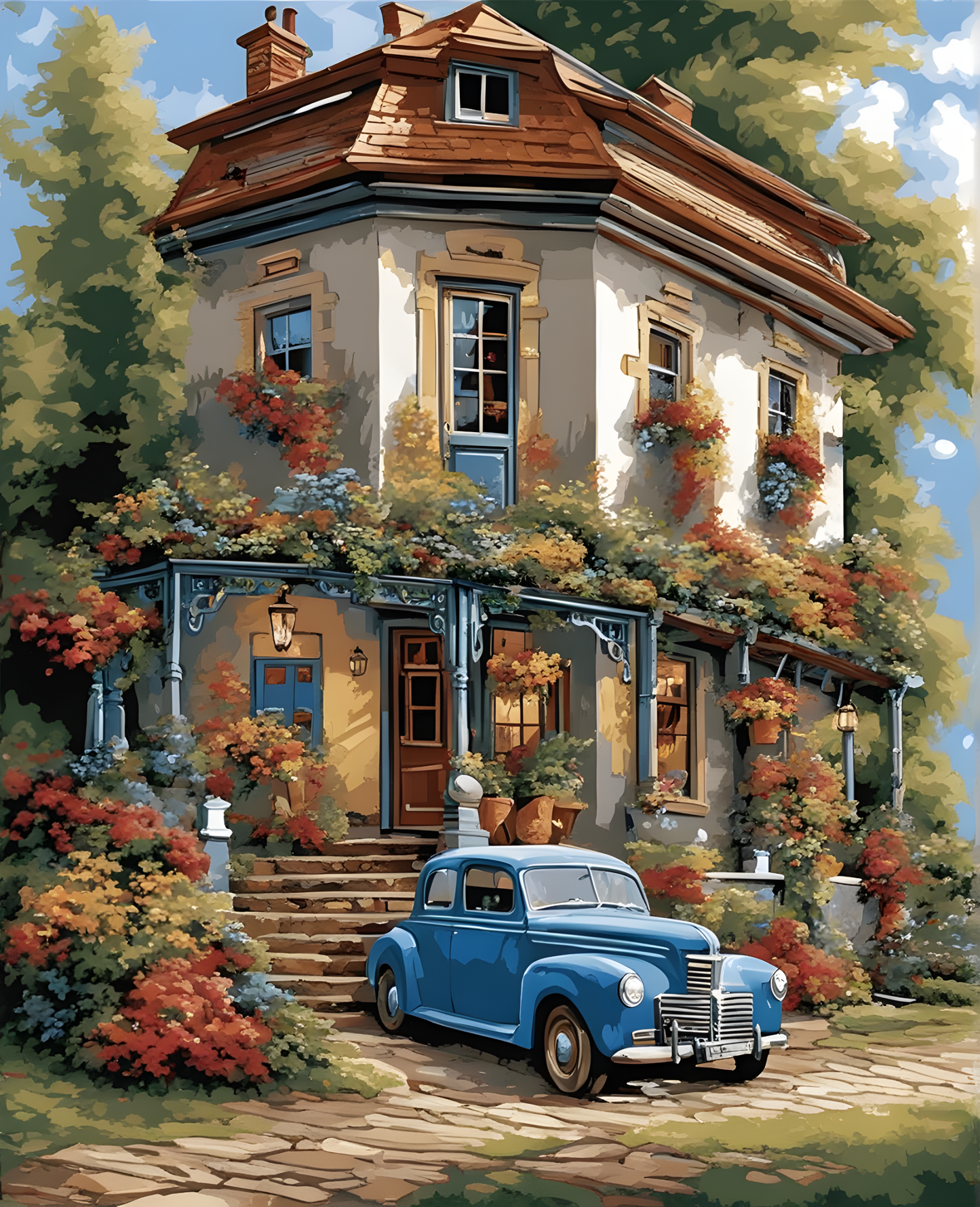 Old Dream - Van-Go Paint-By-Number Kit