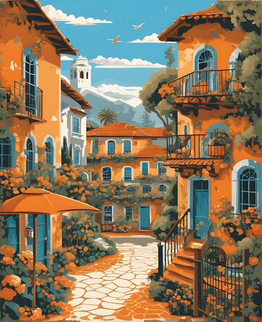 Orange County (1) - Van-Go Paint-By-Number Kit