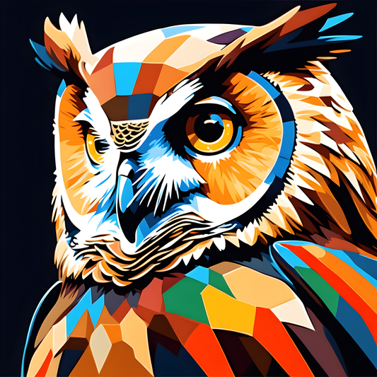 Owls Collection PD (26) - Van-Go Paint-By-Number Kit