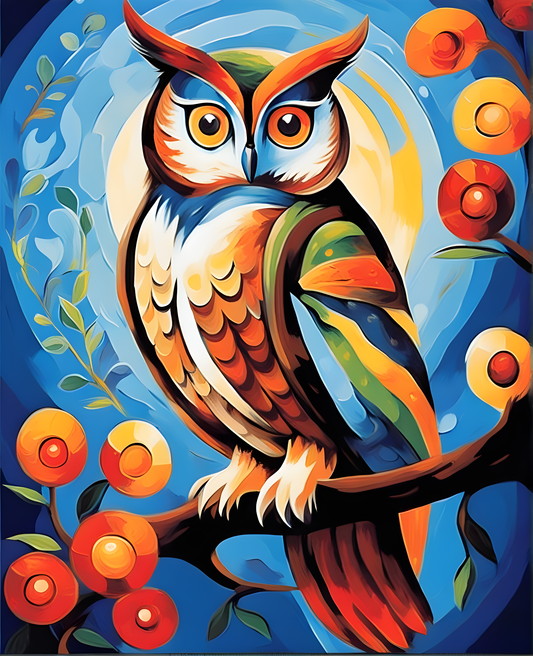 Owls Collection PD (22) - Van-Go Paint-By-Number Kit