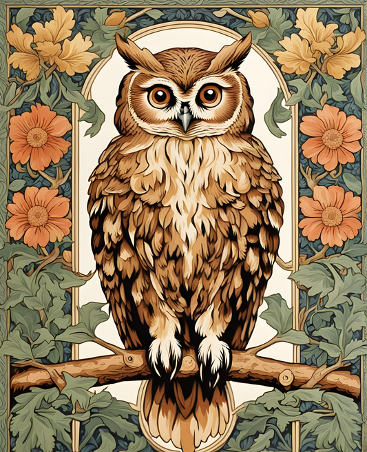 Owls Collection PD (21) - Van-Go Paint-By-Number Kit