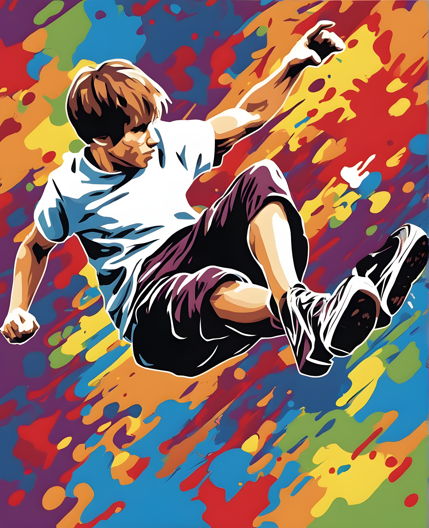 Parkour (3) - Van-Go Paint-By-Number Kit