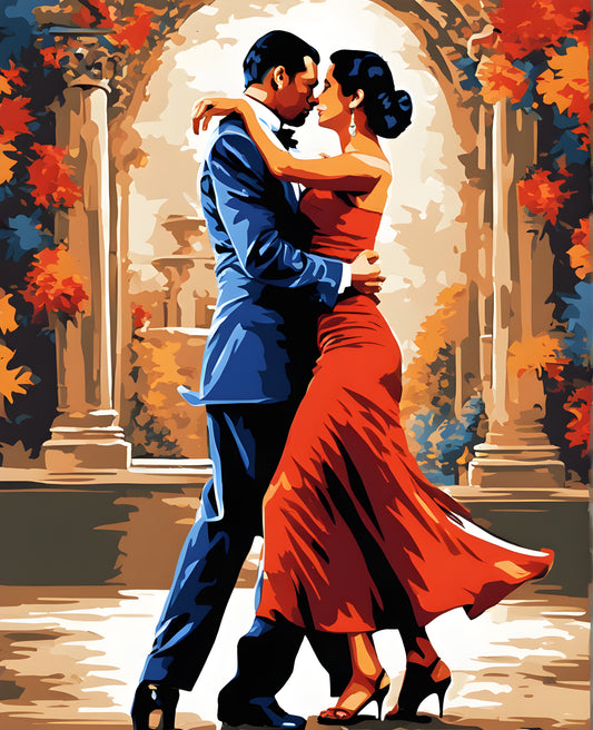Passionate Tango (1) - Van-Go Paint-By-Number Kit