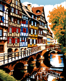 Petite France, Strasbourg (3) - Van-Go Paint-By-Number Kit