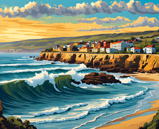 Australia Collection PD (51) - Port Noarlunga, SA - Van-Go Paint-By-Number
