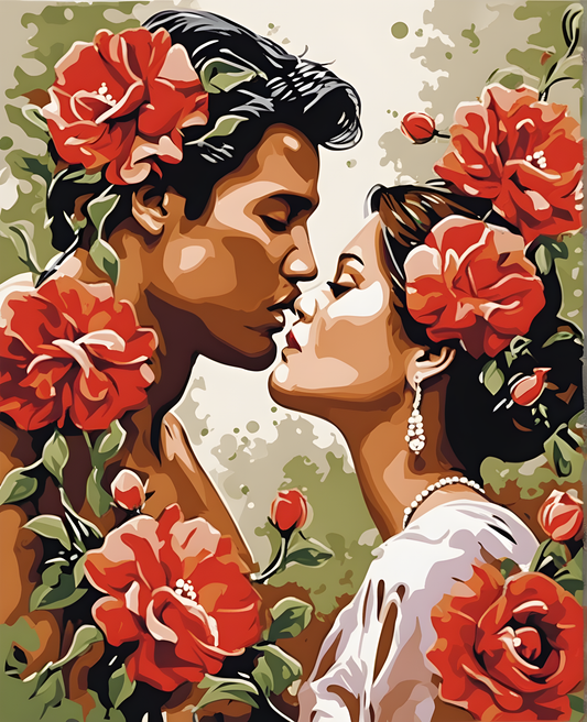 Prelude to Kiss (5) - Van-Go Paint-By-Number Kit