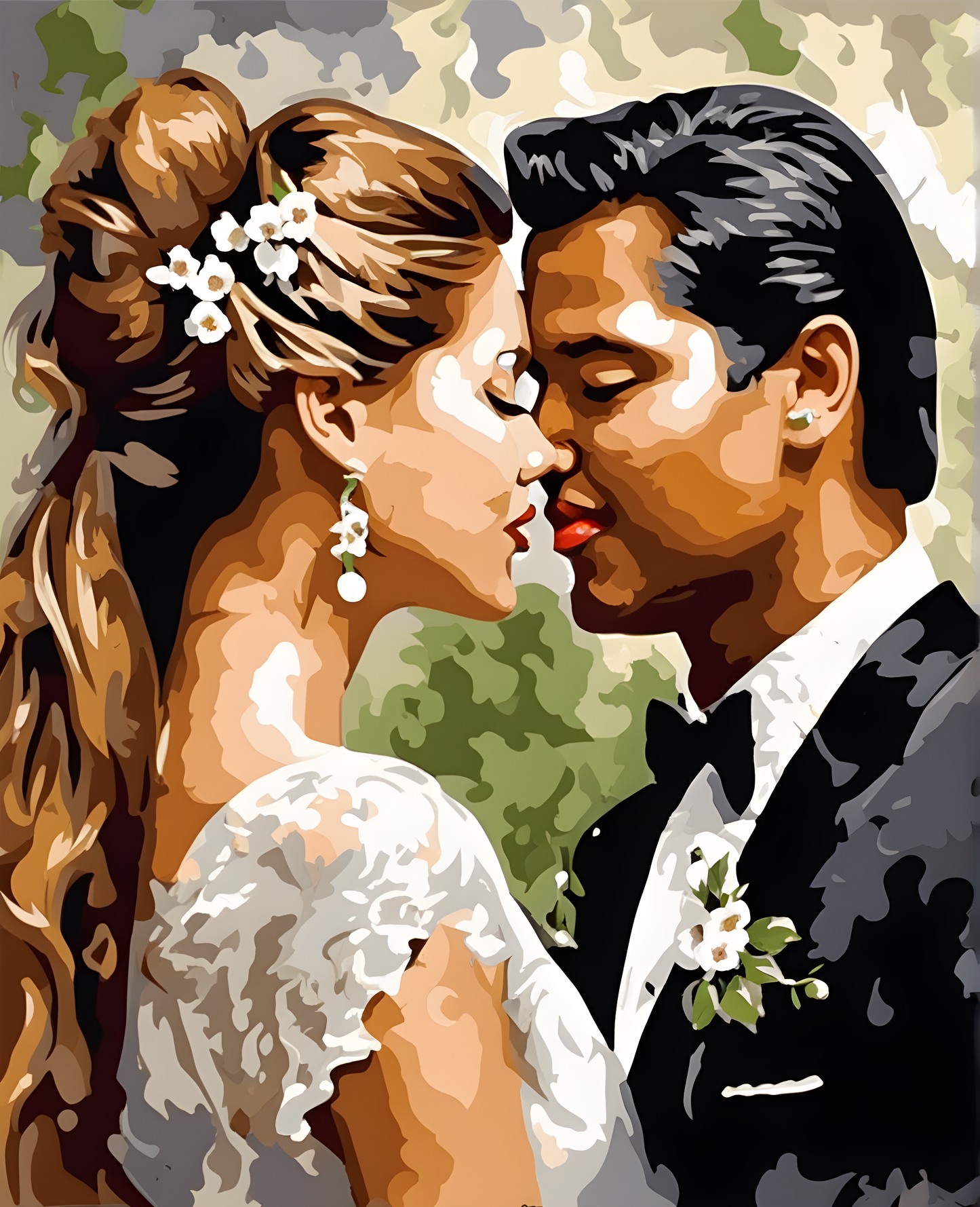 Prelude to Kiss (4) - Van-Go Paint-By-Number Kit