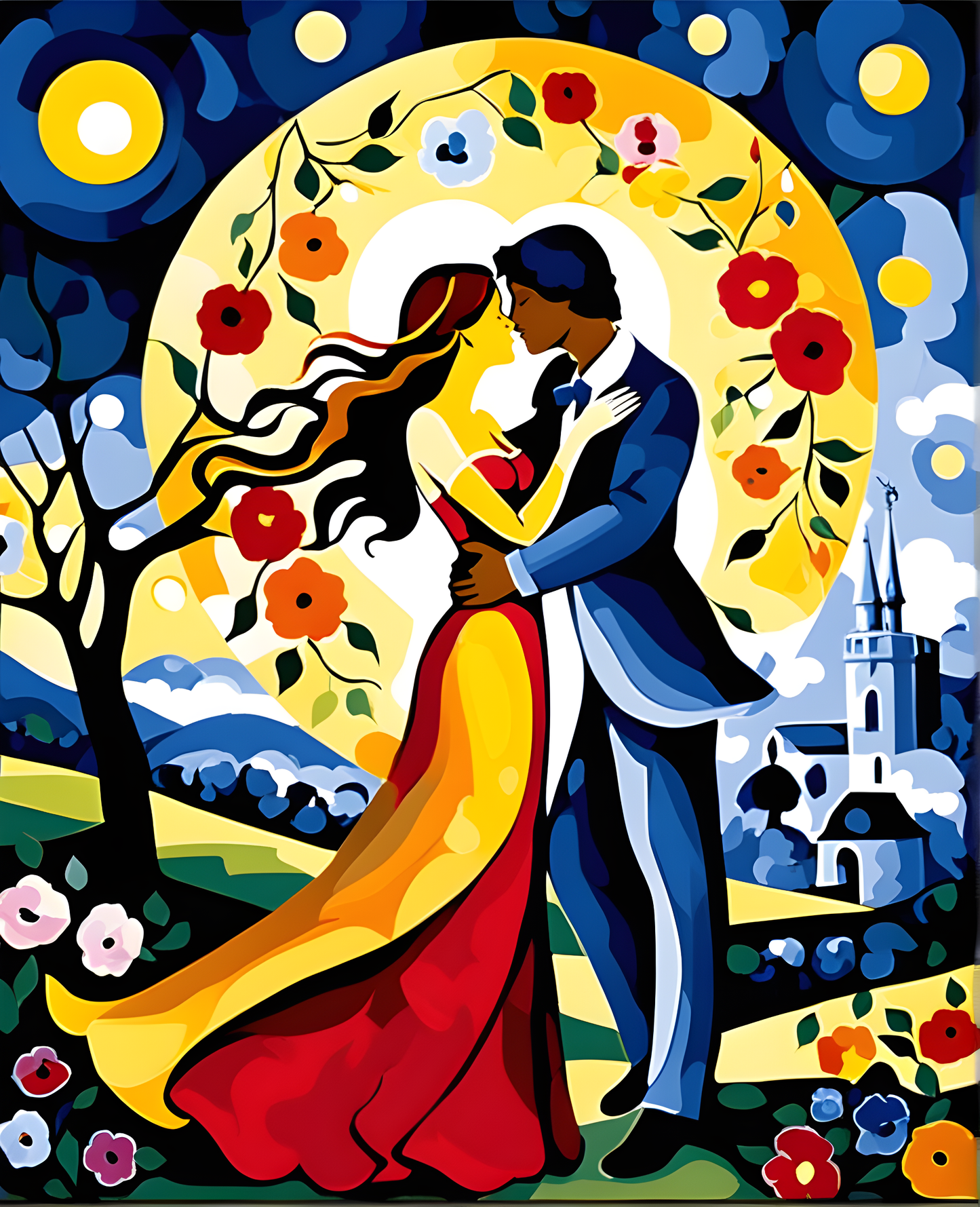 Prelude to Kiss (3) - Van-Go Paint-By-Number Kit