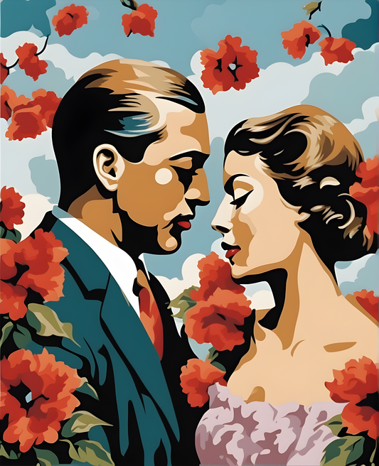 Prelude to Kiss (1) - Van-Go Paint-By-Number Kit