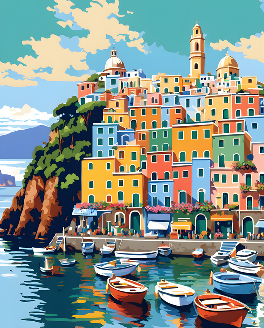 Procida, Italy - (PD) (3) - Van-Go Paint-By-Number Kit
