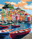 Procida, Italy (2) - Van-Go Paint-By-Number Kit