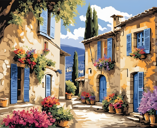 Amazing Places OD (235) - Provence, France - Van-Go Paint-By-Number Kit