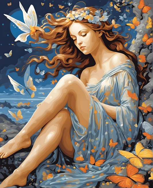 Psyche's dream (1) - Van-Go Paint-By-Number Kit