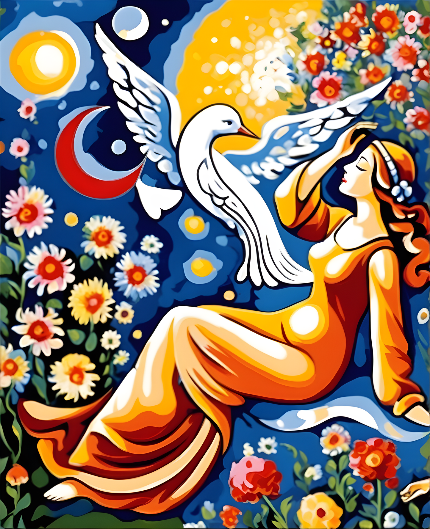 Psyche's dream (3) - Van-Go Paint-By-Number Kit