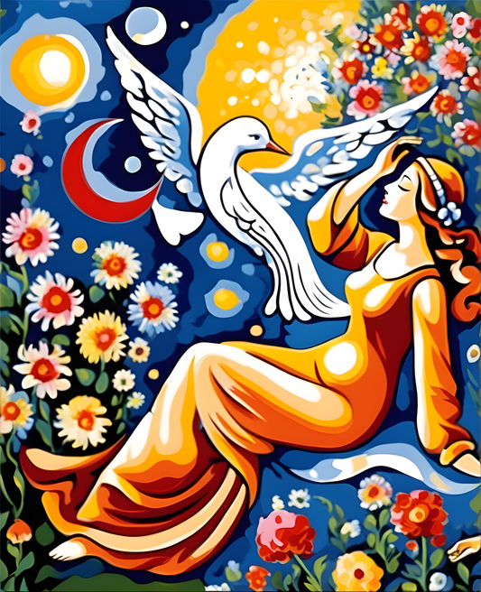 Psyche's dream (3) - Van-Go Paint-By-Number Kit