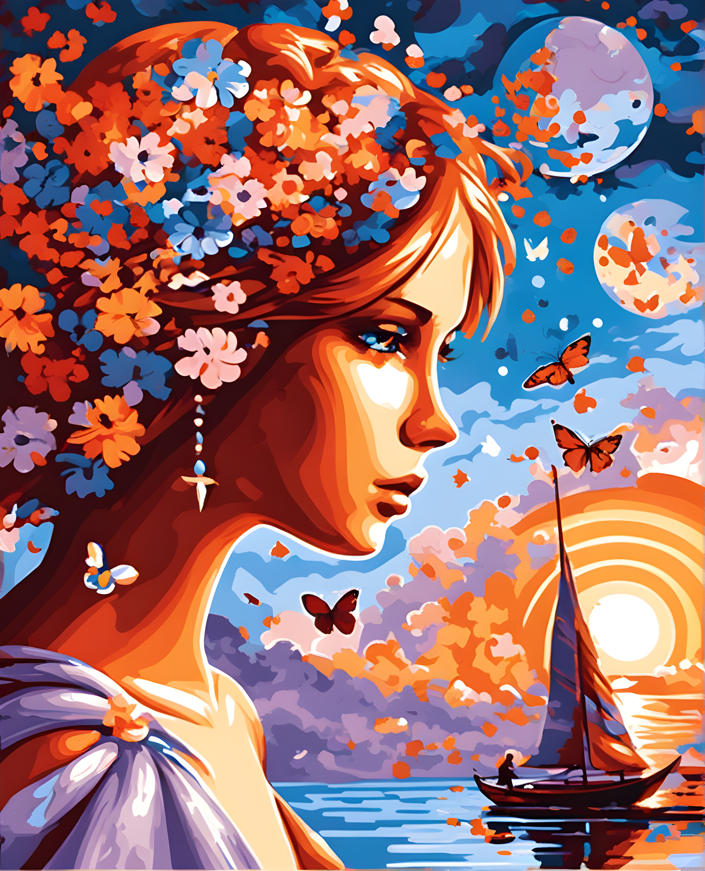 Psyche's dream (5) - Van-Go Paint-By-Number Kit