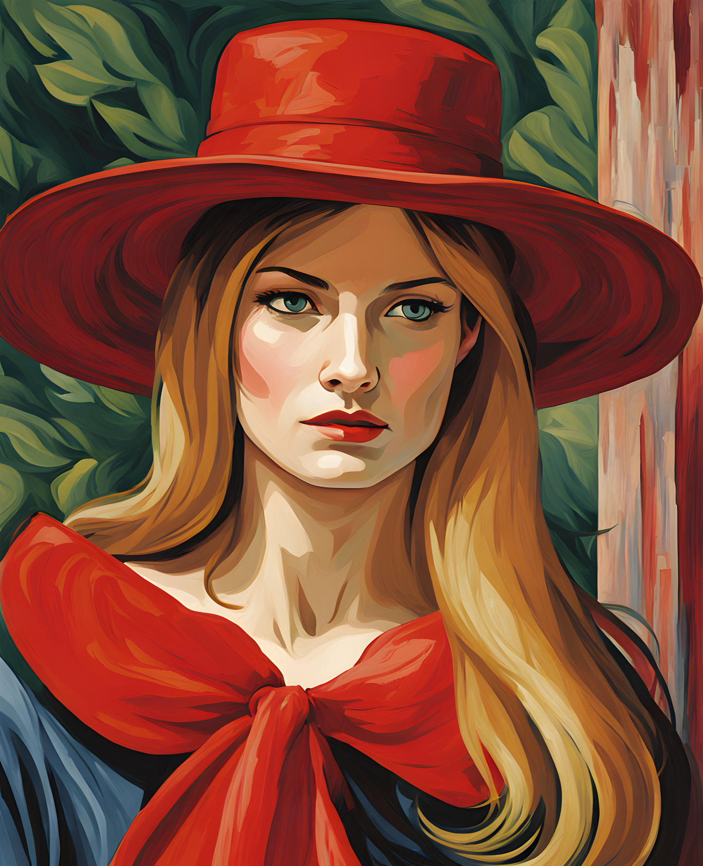Red Delight PD (2) - Van-Go Paint-By-Number Kit
