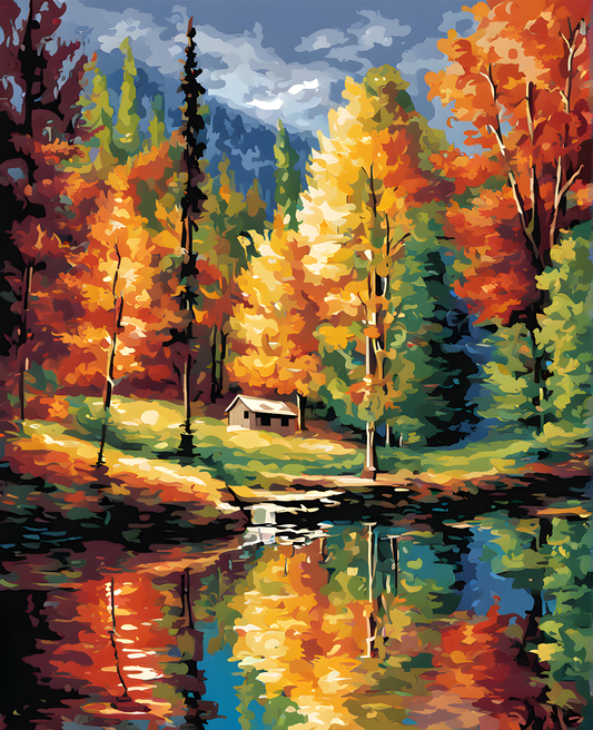 Reflection - Van-Go Paint-By-Number Kit