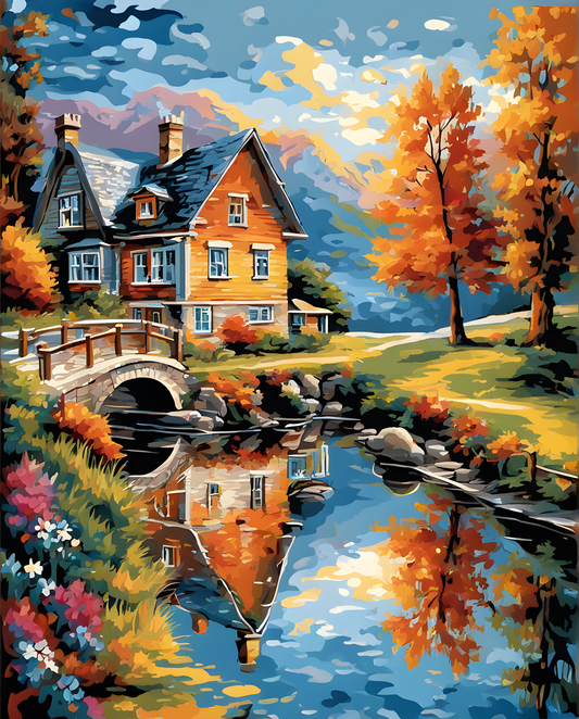 Reflections of Home (2) - Van-Go Paint-By-Number Kit