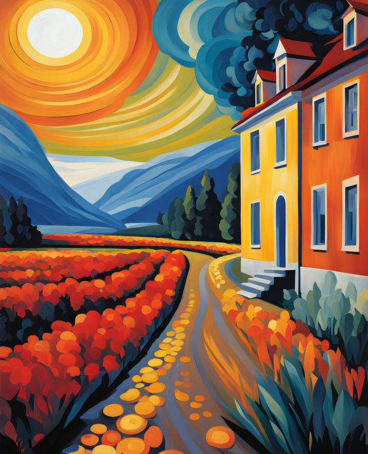 Resonance and Rhythm  - Van-Go Paint-By-Number Kit
