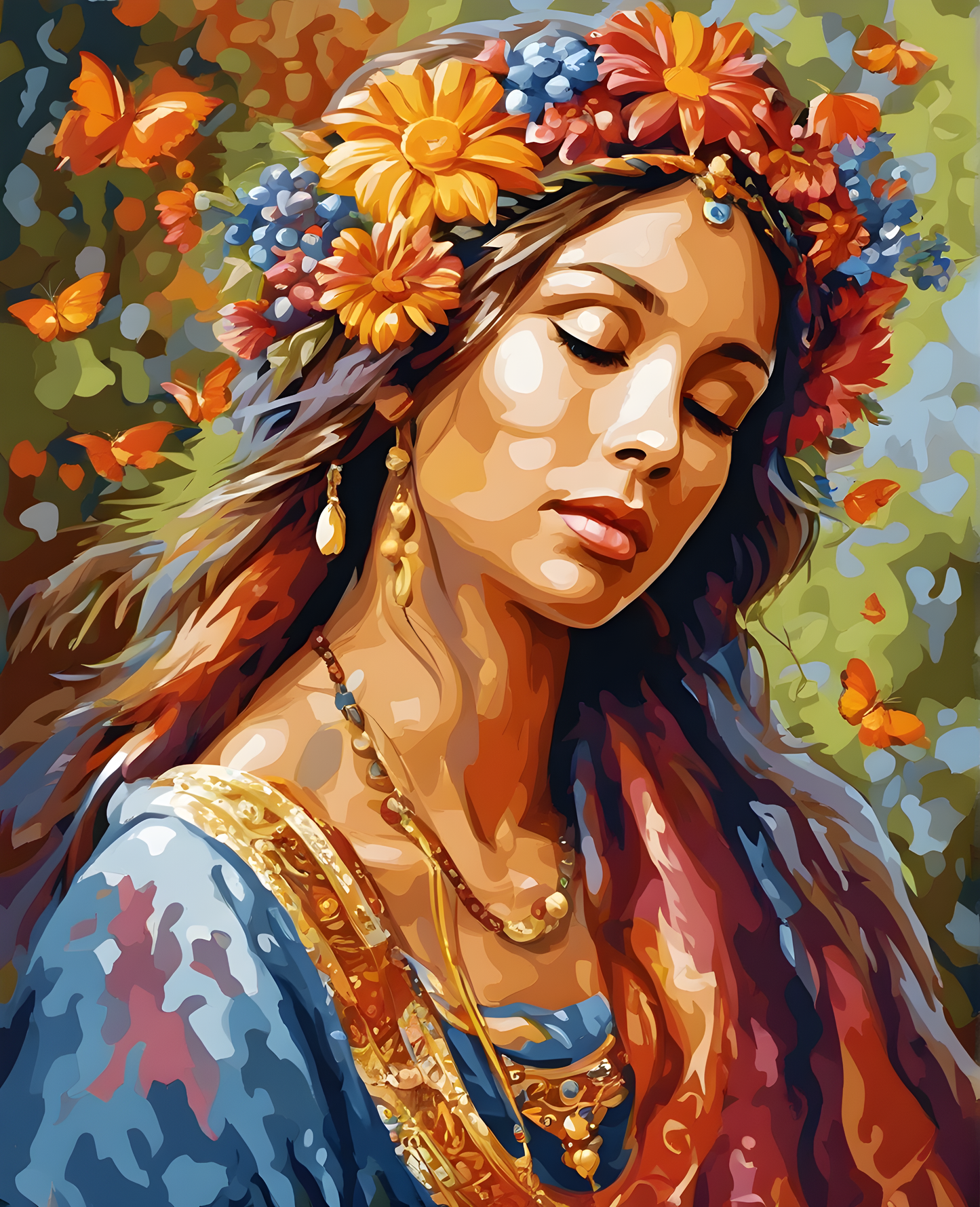 REVERENCE FOR HER - Van-Go Paint-By-Number Kit