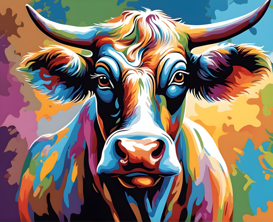 Sacred Cow - Van-Go Paint-By-Number Kit
