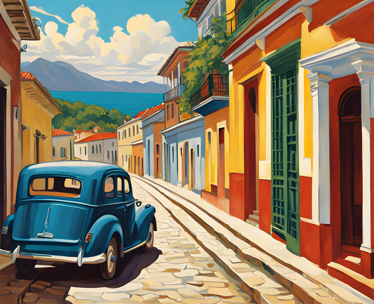 Cuba Collection (1) - Santiago de Cuba  - Van-Go Paint-By-Number Kit