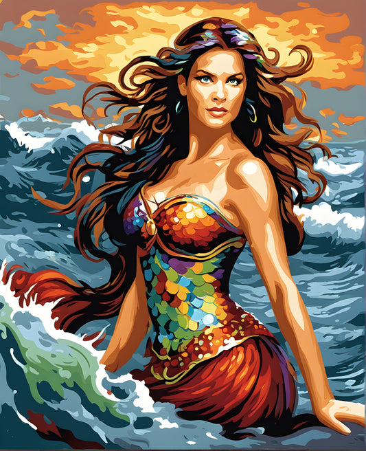 Siren (4) - Van-Go Paint-By-Number Kit